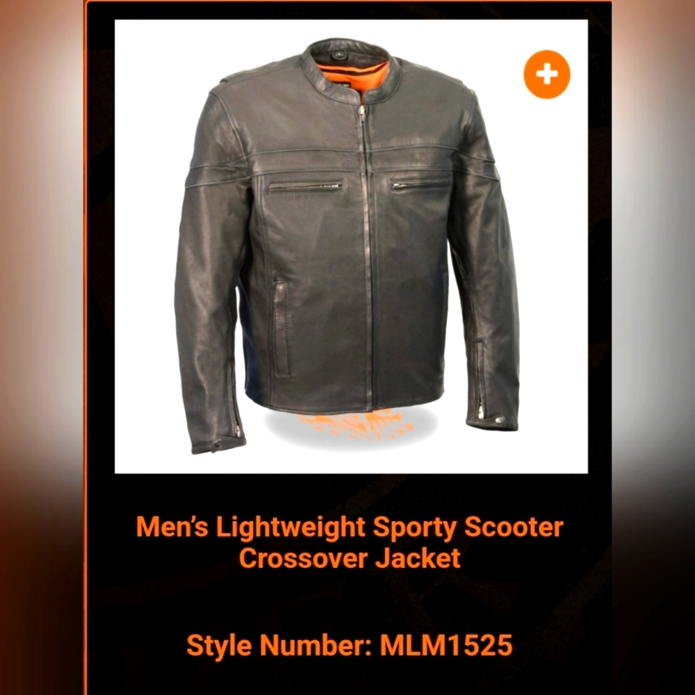 Men's 4x Milwaukee Leather MC Sport Jacket